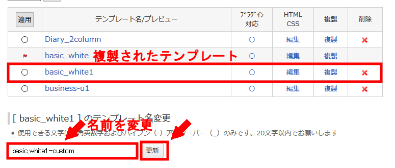 FC2ブログの記事の日付を非表示にする方法3 (3)