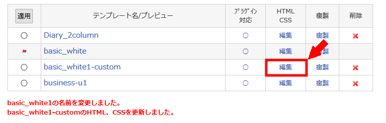 FC2ブログの記事の日付を非表示にする方法3 (4)