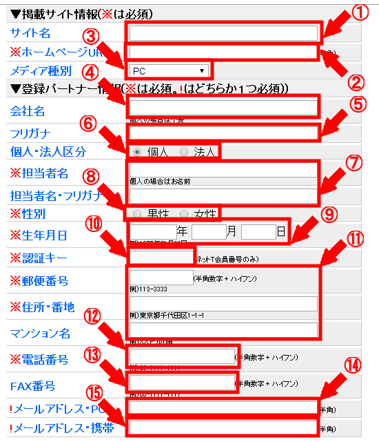 Advanced Active Affiliateの無料会員登録の仕方3 (3)